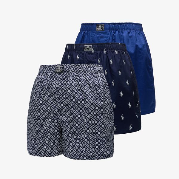 Ralph Lauren Ralph Lauren Classic Cotton Trunks 3-Pack Multicolor