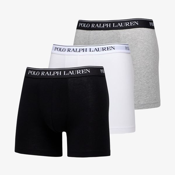 Ralph Lauren Ralph Lauren Stretch Cotton Boxer Brief Trunks 3-Pack Multicolor