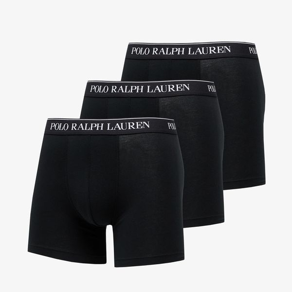 Ralph Lauren Ralph Lauren Stretch Cotton Boxer Briefs 3-Pack Black L