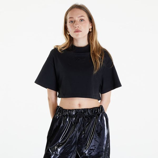 Reebok Reebok Washed Cropped Tee Washed Black