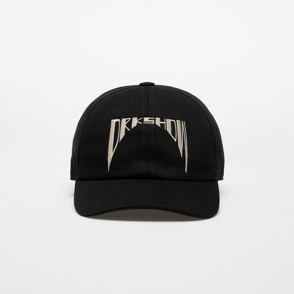 Rick Owens DRKSHDW Rick Owens DRKSHDW Embroidered Denim Baseball Cap Black/ Pearl L