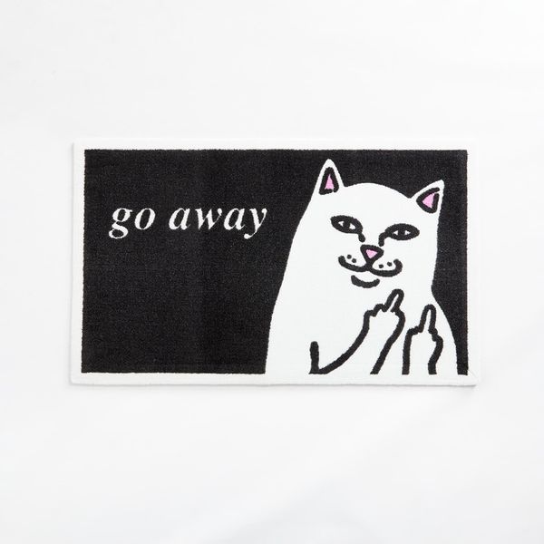 RIPNDIP RIPNDIP Go Away Rug Black