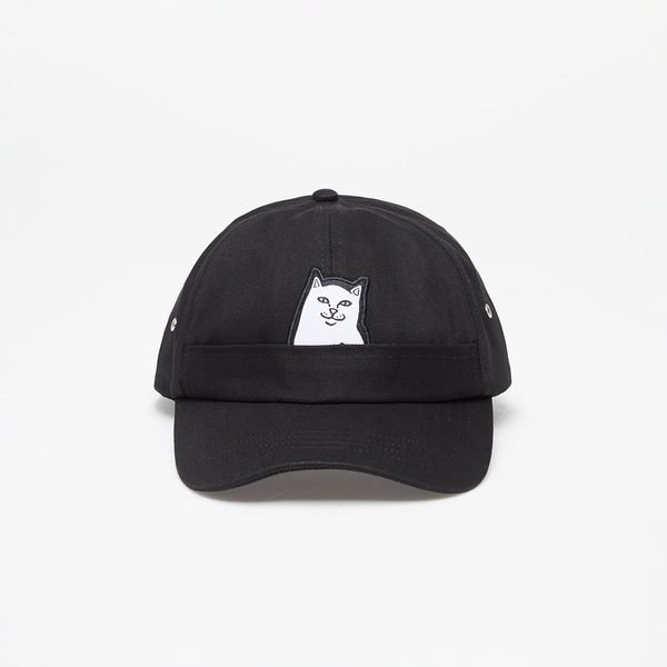 RIPNDIP RIPNDIP Lord Nermal 6 Panel Pocket Cap Black