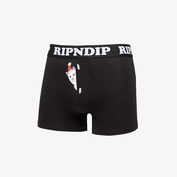 RIPNDIP RIPNDIP Peeking Santa Nerm Boxers 1-Pack Black L