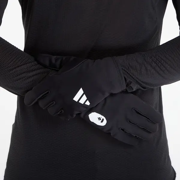 adidas Originals Rokavice adidas x BAPE CAMO GLOVE Black/ Semi Lucid Fuchsia L