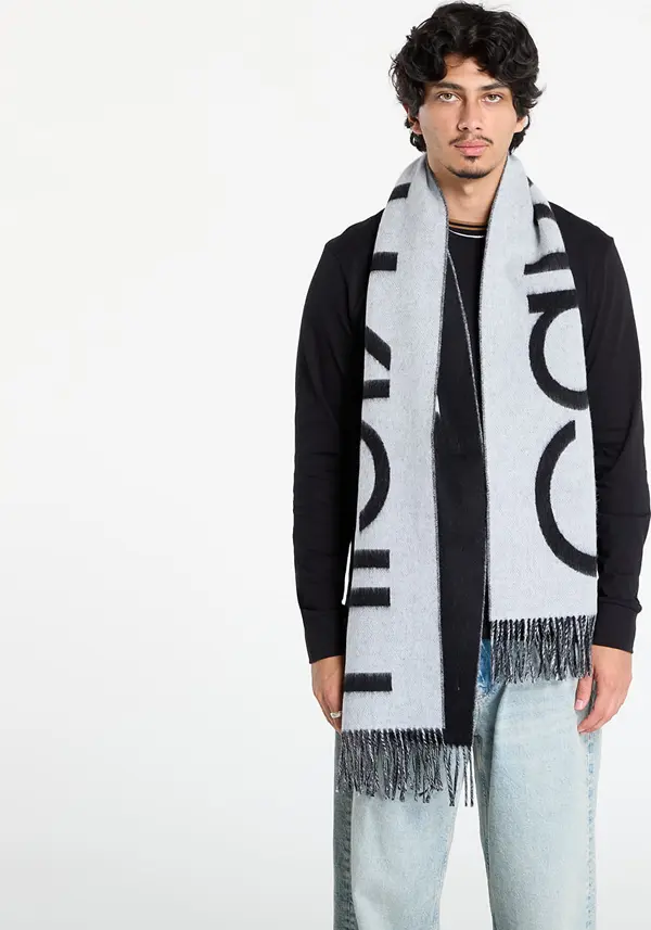 Calvin Klein Šali Calvin Klein Bold Logo Brushed Scarf Black Universal