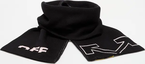 OFF-WHITE KIDS Šali OFF-WHITE KIDS Type Logo Scarf Black/ Soft Pink Universal