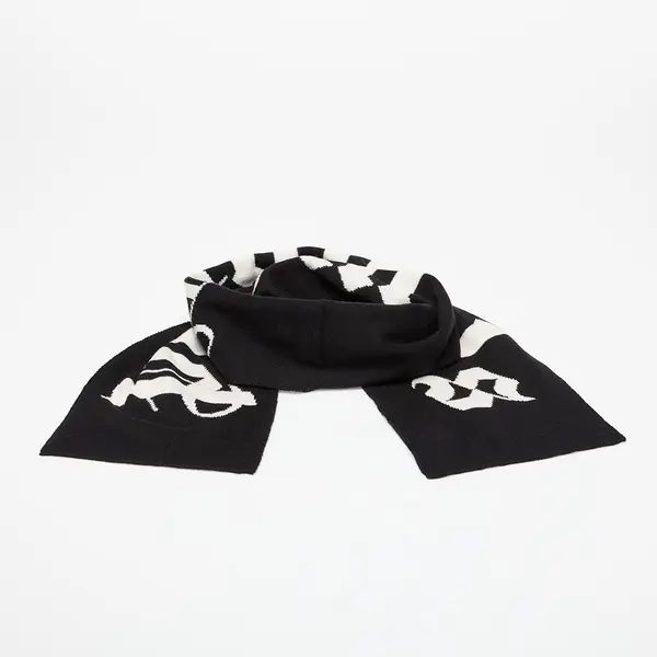 Palm Angels Šali Palm Angels Logo Knit Scarf Black/ Off White Universal