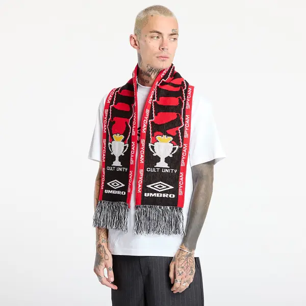 Umbro Šali Umbro Cult Unity Scarf Black/ Red Universal