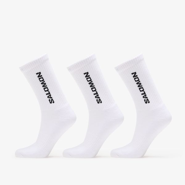Salomon Advanced Salomon Everyday Crew Socks 3-Pack White/ White L
