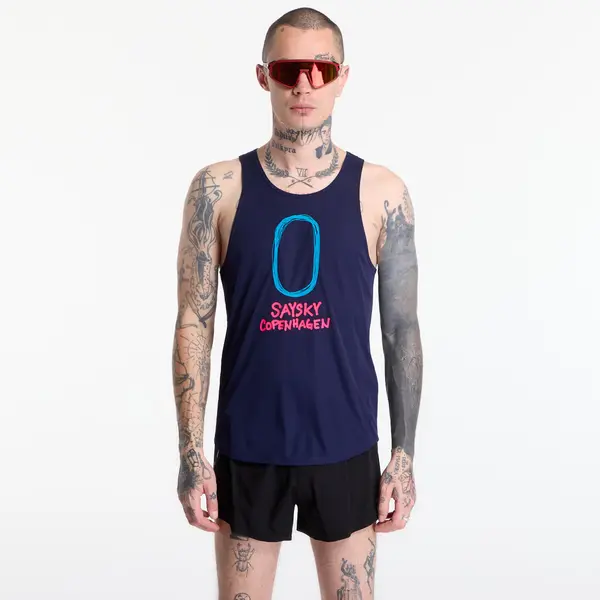 SAYSKY SAYSKY Statement Flow Singlet Blue M