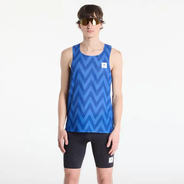SAYSKY SAYSKY Zig Zag Flow Air Singlet Blue XL