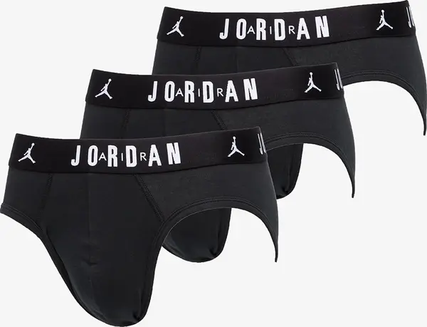 Jordan Slipy Jordan Jhm Flight Cotton Brief 3-Pack Black M