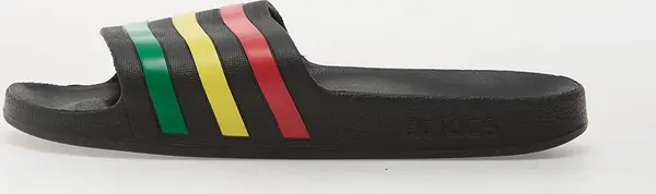 adidas Originals Sneakers adidas Adilette Aqua Slides Core Black/ Green/ Pure Ruby EUR 44.5