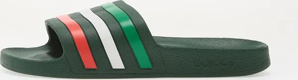 adidas Originals Sneakers adidas Adilette Aqua Slides Team Dark Green/ Ftwr White/ Bright Red EUR 44.5