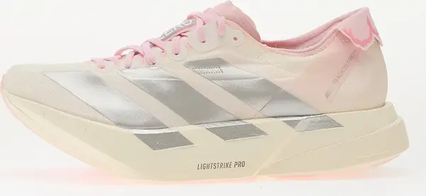 adidas Performance Sneakers adidas Adizero Adios Pro 4 Core White/ Silver Met./ Clear Pink EUR 39 1/3
