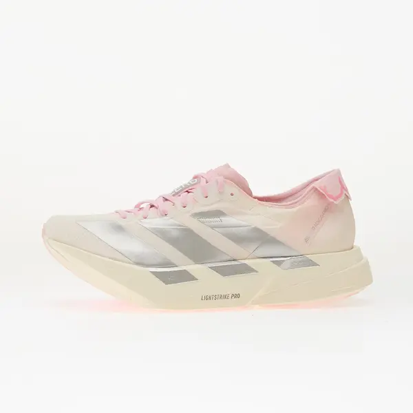 adidas Performance Sneakers adidas Adizero Adios Pro 4 Core White/ Silver Met./ Clear Pink EUR 42