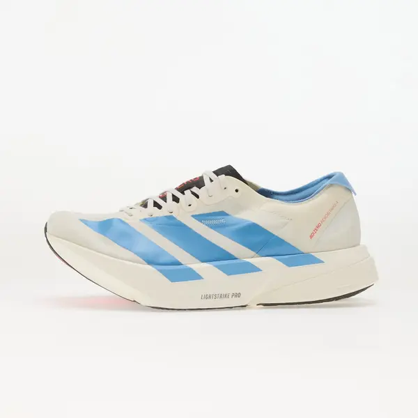 adidas Performance Sneakers adidas ADIZERO Adios Pro 4 Running Off White/ Light Blue/ Bright Red EUR 9.5