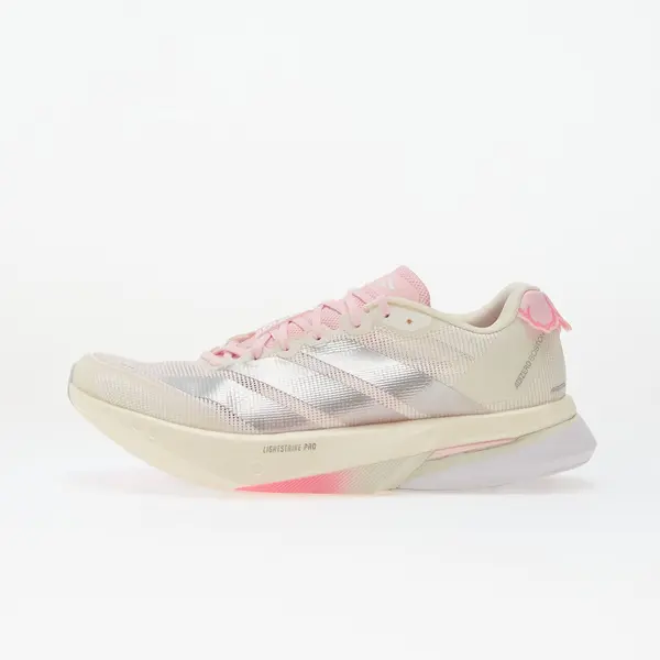 adidas Performance Sneakers adidas Adizero Boston 13 Core White/ Silver Met./ Clear Pink EUR 40