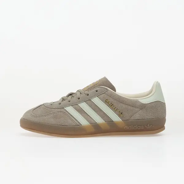 adidas Originals Sneakers adidas Gazelle Indoor W Silver Pebble/ Linen Green/ Gum5 EUR 38 2/3