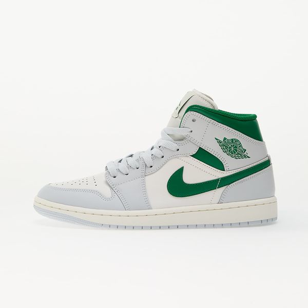 Jordan Sneakers Air Jordan 1 Mid Summit White/ Pine Green-Pure Platinum-Sail EUR 41