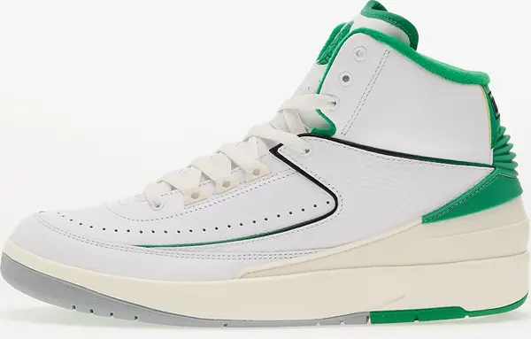 Jordan Sneakers Air Jordan 2 Retro White/ Lucky Green-Sail-Lt Steel Grey EUR 43