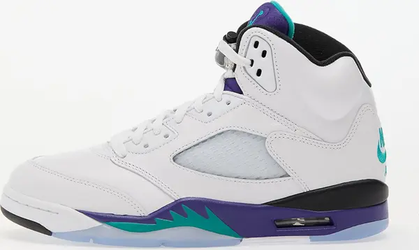 Jordan Sneakers Air Jordan 5 Retro OG "Grape" (HQ7978-100) White/ New Emerald-Grape Ice-Black EUR 44