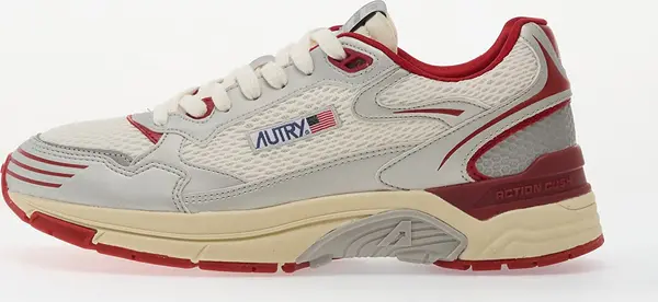 Autry Sneakers Autry Hyperway Low Wom Mesh/ Mir Silv/ Red EUR 41