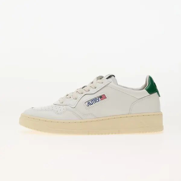 Autry Sneakers Autry Medalist Low Man Leat/ Leat Wht/ Green EUR 41