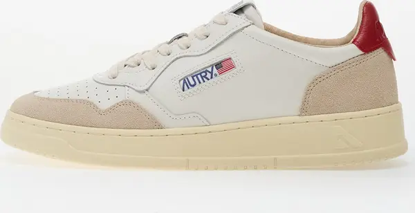 Autry Sneakers Autry Medalist Low Man Leat/ Suede White/ Red EUR 42