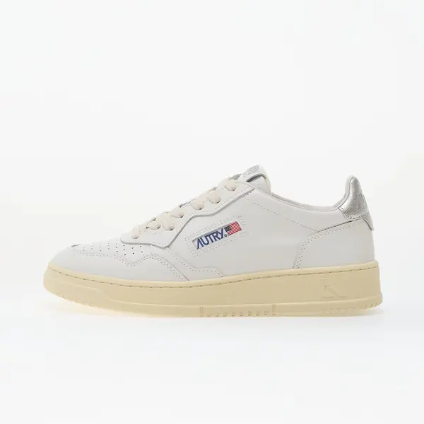 Autry Sneakers Autry Medalist Low Wom Leat/ Leat White/ Silver EUR 40