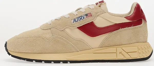 Autry Sneakers Autry Reelwind Low Man Suede/ Net Ecru/ Red EUR 44
