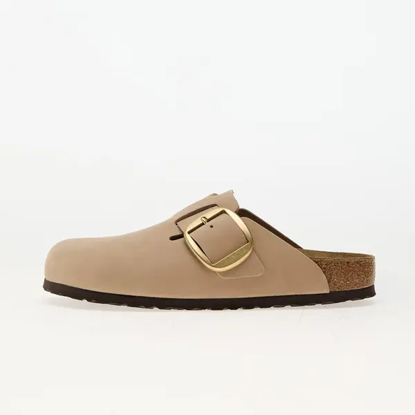 Birkenstock Sneakers Bieknstock Boston Big Buckle Leather Nubuck Sandcastle EUR 38