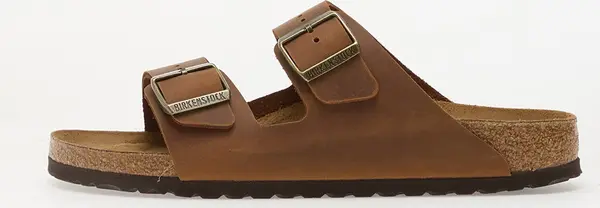 Birkenstock Sneakers Birkenstock Arizona Oiled Leather Unisex Cognac EUR 36