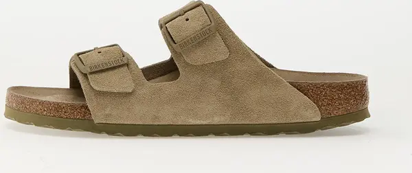 Birkenstock Sneakers Birkenstock Arizona Soft Footbed Suede Leather Faded Khaki EUR 37