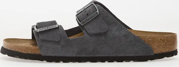 Birkenstock Sneakers Birkenstock Arizona Suede Leather Unisex Charcoal EUR 36