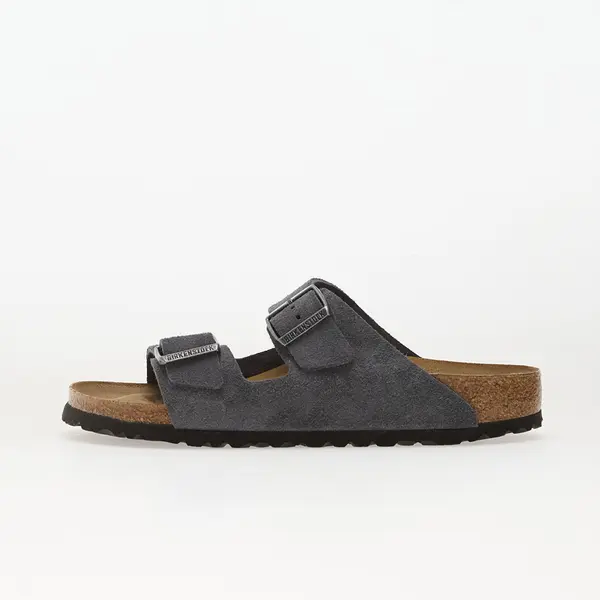 Birkenstock Sneakers Birkenstock Arizona Suede Leather Unisex Charcoal EUR 37