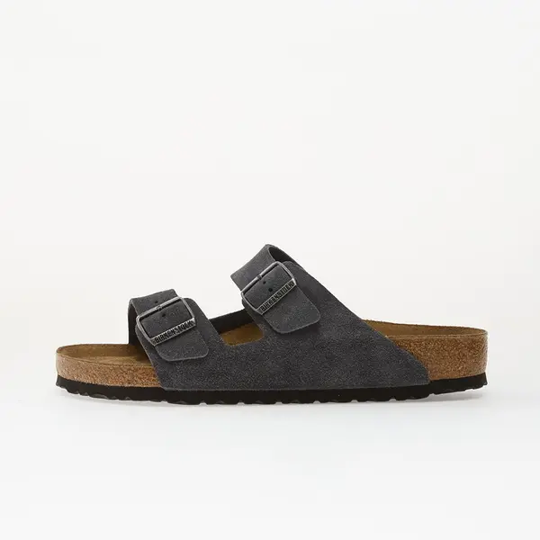 Birkenstock Sneakers Birkenstock Arizona Suede Leather Unisex Charcoal EUR 46