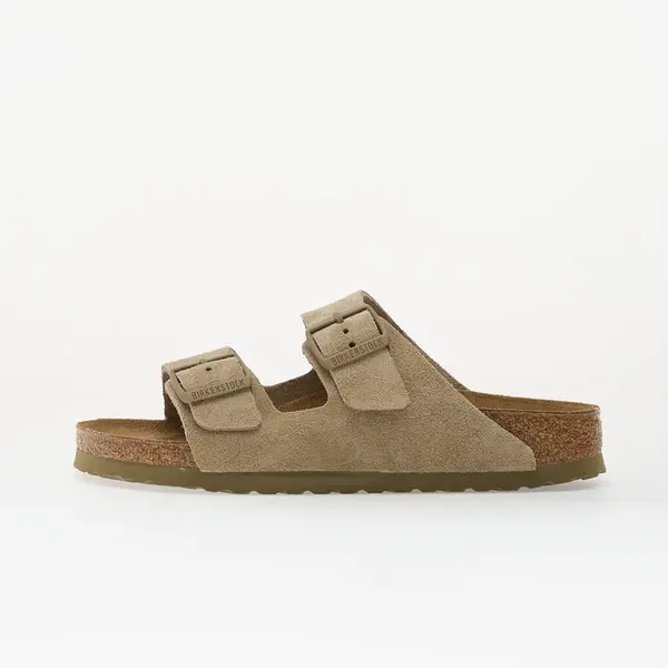 Birkenstock Sneakers Birkenstock Arizona Suede Leather Unisex Faded Khaki EUR 36