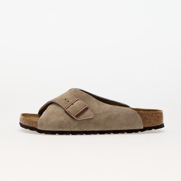 Birkenstock Sneakers Birkenstock Arosa Velvet Leather Taupe EUR 39