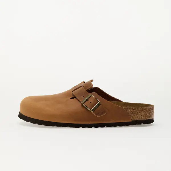 Birkenstock Sneakers Birkenstock Boston Natural Leather Oiled Cognac EUR 43