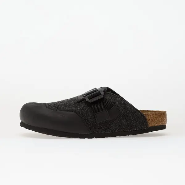 Birkenstock Sneakers Birkenstock Boston Nova Felt Leather/ Textile/ Felt Anthracite EUR 44