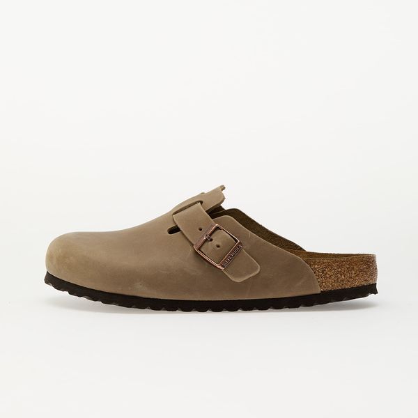 Birkenstock Sneakers Birkenstock Boston Soft Footbed Natural Leather Oiled Tabacco Brown EUR 41