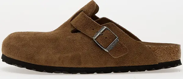 Birkenstock Sneakers Birkenstock Boston Soft Footbed Suede Leather Dark Tea Tonal Fb EUR 38