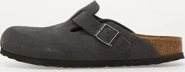 Birkenstock Sneakers Birkenstock Boston Suede Leather Charcoal EUR 36