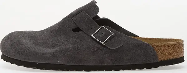 Birkenstock Sneakers Birkenstock Boston Suede Leather Charcoal EUR 43
