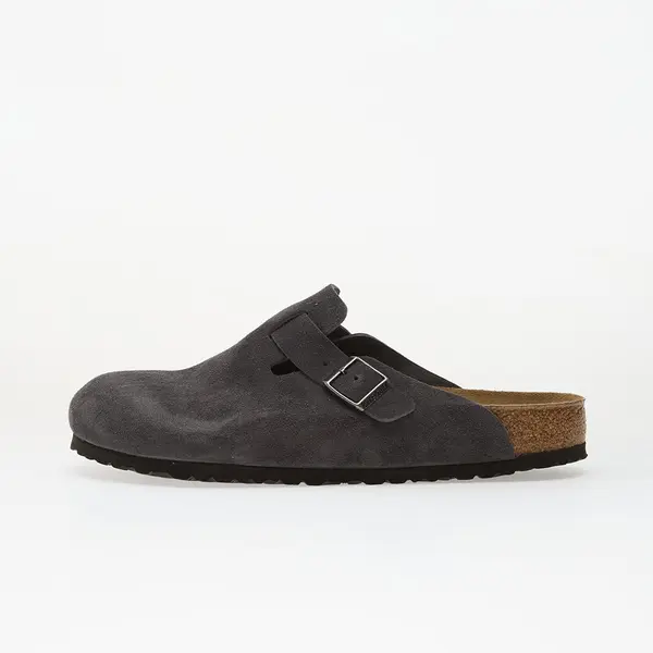 Birkenstock Sneakers Birkenstock Boston Suede Leather Charcoal EUR 45