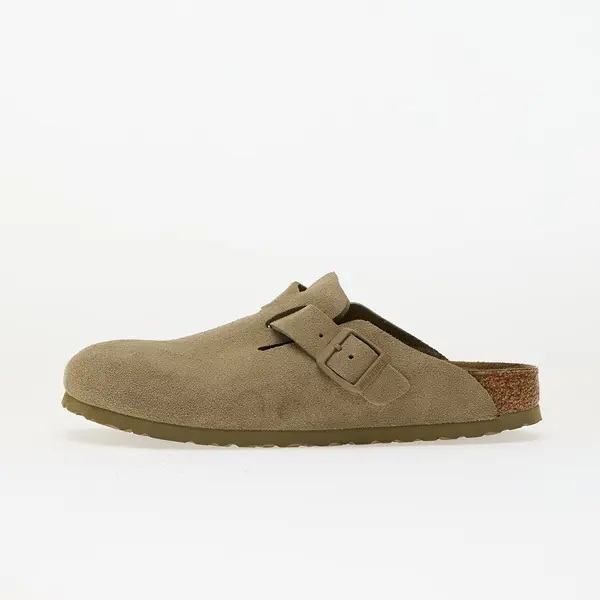 Birkenstock Sneakers Birkenstock Boston Suede Leather Faded Khaki EUR 41