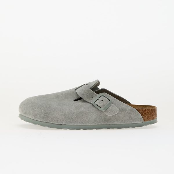 Birkenstock Sneakers Birkenstock Boston Suede Leather Pure Sage EUR 42