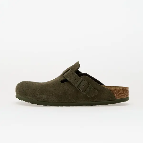 Birkenstock Sneakers Birkenstock Boston Suede Leather Thyme EUR 37